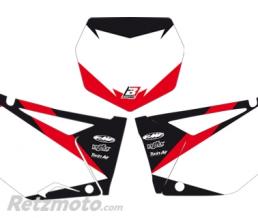 Fonds de plaque BLACKBIRD Graphic blanc Suzuki RM125/250