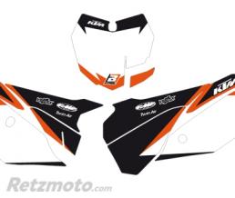 Fonds de plaque BLACKBIRD Graphic blanc KTM