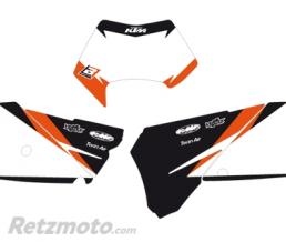 Fonds de plaque BLACKBIRD Graphic blanc KTM