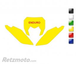 Fonds de plaque BLACKBIRD jaune Sherco