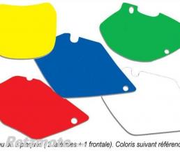 Fonds de plaque BLACKBIRD noir TM MX-F250 &+