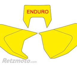 Fonds de plaque BLACKBIRD bleu Husqvarna TE/FE