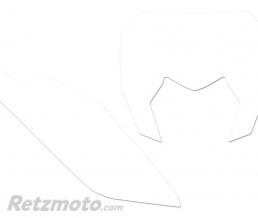 Fonds de plaque BLACKBIRD blanc Sherco SE/SE-F