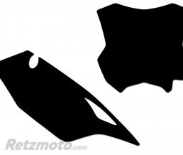 Fonds de plaque BLACKBIRD noir Kawasaki KX450