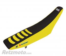 Housse de selle BLACKBIRD Double Grip 3 jaune/noir Suzuki RM85