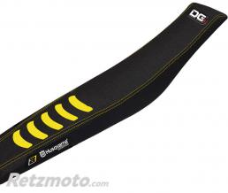 Housse de selle BLACKBIRD Double Grip 3 noir/jaune Husqvarna