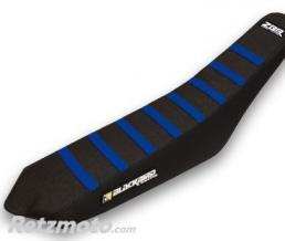 Housse de selle BLACKBIRD Zebra noir/bleu Sherco SE/SEF/SE-R/SEF-R