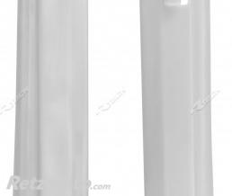 Protections de fourche RACETECH blanc Yamaha