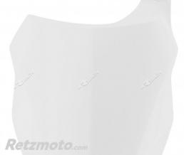 Plaque num�ro frontale RACETECH blanc Kawasaki KX250F/450F