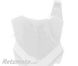 Plaque num�ro frontale RACETECH blanc Kawasaki KX-F450