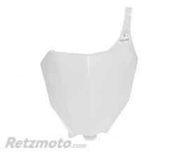 Plaque num�ro frontale RACETECH blanc Honda CRF450R/RX