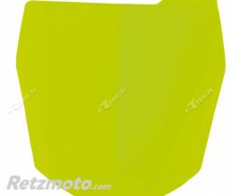 Plaque num�ro frontale RACETECH jaune fluo Yamaha YZ125/250/250F/450F