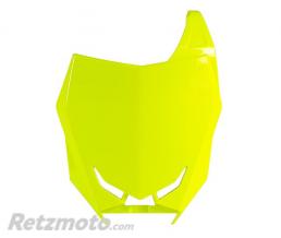 Plaque num�ro frontale RACETECH jaune fluo Suzuki RM-Z450