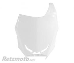 Plaque num�ro frontale RACETECH blanc Suzuki RM-Z450