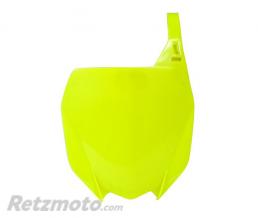 Plaque num�ro frontale RACETECH jaune fluo Yamaha YZ-450F