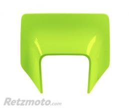 Plaque num�ro frontale RACETECH jaune fluo Husqvarna TE/FE