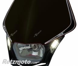 Plaque phare RACETECH V-Face Led noir