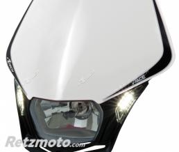 Plaque phare RACETECH V-Face Led blanc