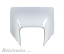 Plastique de plaque phare RACETECH blanc Husqvarna