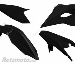 Kit plastique RACETECH noir Husqvarna TE/FE