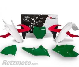 Kit plastique RACETECH Vintage '70 �dition limit�e rouge/vert KTM