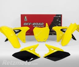 Kit plastique RACETECH couleur origine (2017) jaune/noir Suzuki RM-Z250