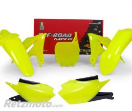 Kit plastique RACETECH jaune fluo Yamaha YZ-450F