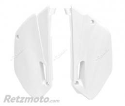 Plaques lat�rales RACETECH blanc Yamaha YZ85