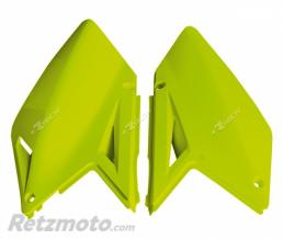 Plaques lat�rales RACETECH jaune fluo Suzuki RM-Z250