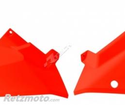 Plaques lat�rales RACETECH orange fluo KTM