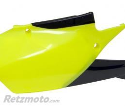Plaques lat�rales RACETECH jaune fluo/noir Yamaha YZ-450F