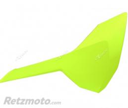 Plaques lat�rales RACETECH jaune fluo Husqvarna TE/FE