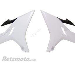 Ou�es de radiateur RACETECH Revolution blanc Yamaha YZ125/250