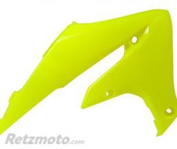 Ou�es de radiateur RACETECH jaune fluo Yamaha YZ-450F
