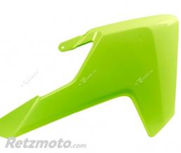 Ou�es de radiateur RACETECH jaune fluo Husqvarna TE/FE