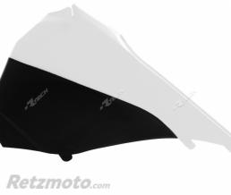 Cache boite � air gauche RACETECH blanc/noir Six Days EXC/EXC-F