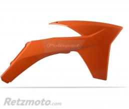 POLISPORT Ou�es de radiateur POLISPORT orange KTM