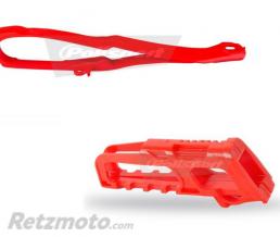 Kit guide cha�ne + patin de bras oscillant POLISPORT rouge Honda