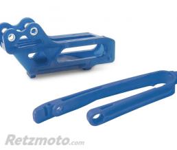 POLISPORT Kit guide cha�ne + patin de bras oscillant POLISPORT bleu Husqvarna