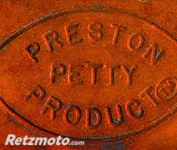 Garde-boue arri�re PRESTON PETTY Vintage MX orange fonc�