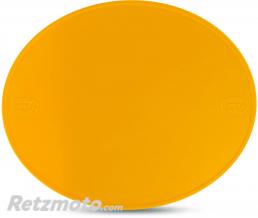 Plaque num�ro frontale PRESTON PETTY ovale jaune