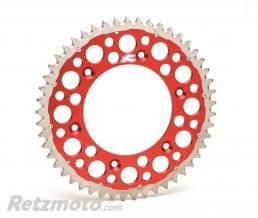 RENTHAL Couronne RENTHAL Twinring 50-dents Ultra-light anti-boue anodis� dur rouge Honda