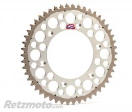 RENTHAL Couronne RENTHAL Twinring 52-dents Ultra-light anti-boue anodis� dur argent Honda