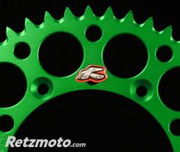 Couronne RENTHAL Ultralight 50 dents alu anti-boue pas 420 type 191U anodis� vert Kawasaki KX80/85