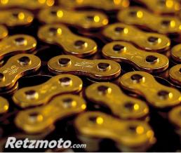 Cha�ne de transmission RENTHAL 428 R1 Works 118 maillons or/noir