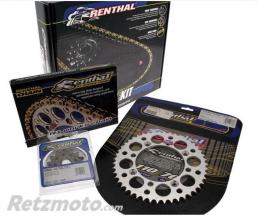 Kit cha�ne RENTHAL 420 type R1 15/49 (couronne Ultralight anti-boue) Honda CR85R