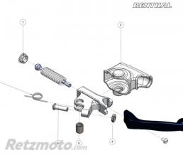 Kit de fixation RENTHAL levier de frein Intelli-Lever Gen2 871159