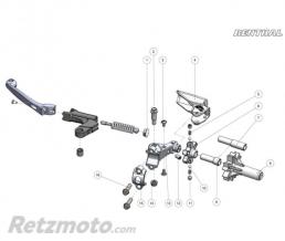 Kit molette de r�glage RENTHAL levier d'embrayage Intelli-Lever Gen2 871158
