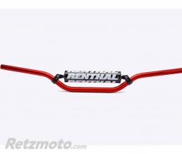 Guidon �22,2mm avec barre RENTHAL Classic Suzuki RM rouge/mousse noire