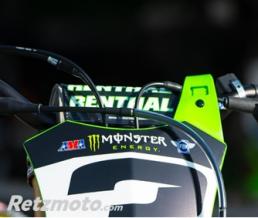 Mousse de guidon RENTHAL Fatbar Kawasaki Racing Replica